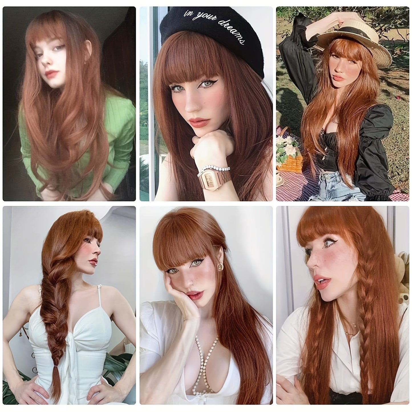 Sleek and Stylish Synthetic Wig with Bangs - Perfect for Beginners and Everyday Wear