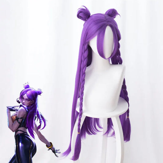 K/DA Akali & Ahri Cosplay Wigs | Heat-Resistant Synthetic Hair for K/DA Fans - Smooth Wigs