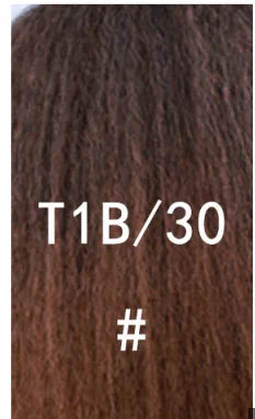 16-Inch Kinky Straight Hairpiece | natural Ponytail Extension with Drawstring &amp; Two Plastic Combs | Easy Wrap-Around Tail Style - Smooth Wigs
