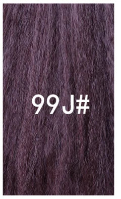 16-Inch Kinky Straight Hairpiece | natural Ponytail Extension with Drawstring &amp; Two Plastic Combs | Easy Wrap-Around Tail Style - Smooth Wigs