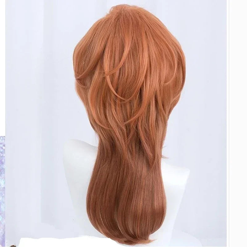 Chuya Nakahara Cosplay Wig | Bungo Stray Dogs Anime Wig | Heat-Resistant Synthetic Hair for Cosplay &amp; Costumes - Smooth Wigs